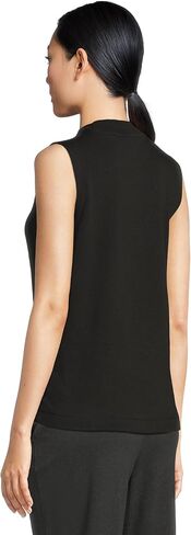 Pact Women's Airplane Mock Neck Shell in Kuwait