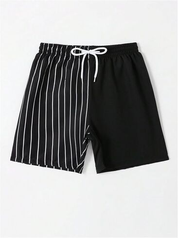 Wdirara Boy's Quick Dry Swim Tranks Block Color Colorder Serphres in Saudi Arabia