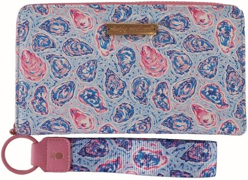 ببساطة محفظة طباعة المصمم الجنوبي مع مطابقة مفتاح FOB (Pink Paisley) in Kuwait