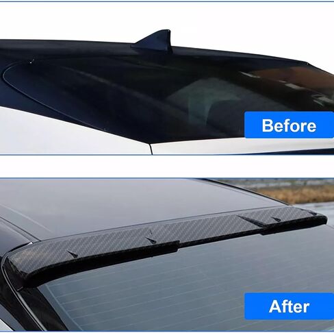 Roof Spoiler Compatible with Toyota Camry 2024 2023 2022 2021 2020 2019 2018 Rear Roof Spoiler Tail Wing(Glossy Black) in Kuwait