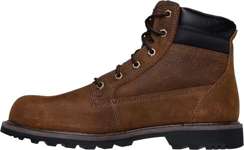 Skechers Men's Longrider 6 Inch Padded Collar Steel Toe Electrical Hazard Boot Industrial in Saudi Arabia