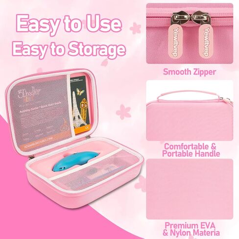 Case Compatible with 3Doodler Start+ Essentials(2024) for 3D Pen Set for Boys & Girls, Art Activity Set Storage Organizer for Educational STEM Toy Hold Filament Refill DoodlePad and Cable(Case Only) in Kuwait