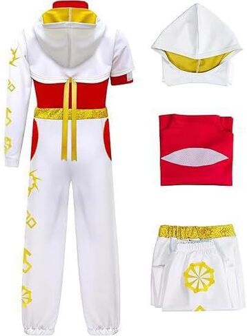 Zombies 4 Costumes Women Halloween Costume Cosplay Cheerleader Captain Uniform Adult 3Pcs in Saudi Arabia