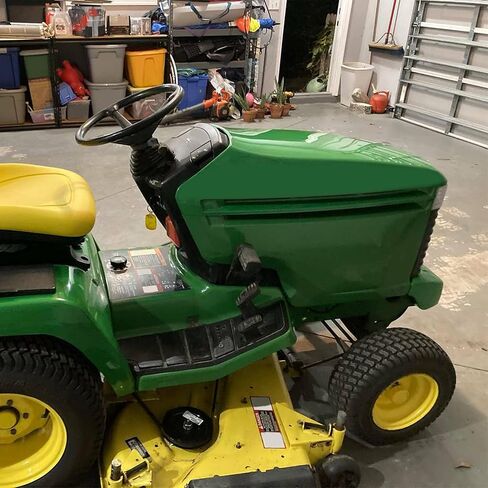 ecotric Lower & Apper Hood متوافق مع طرازات John Deere LX255 LX266 LX277 LX279 LX280 LX288 LX289 ، 325 335 345 355D ، GT225 235 235E 245 ، GX255 335 335 355 355 in Saudi Arabia