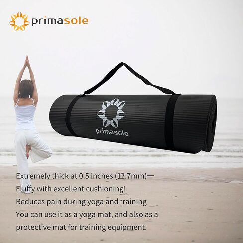 بساط اليوغا بريماسول مقاس 10 مم، لون أخضر الغابة in Kuwait