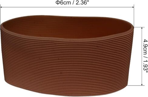 uxcell 4Pcs Coffee Cup Sleeve, Silicone Cup Sleeve Non-slip Glass Water Bottle Mug Sleeves Clear in Saudi Arabia