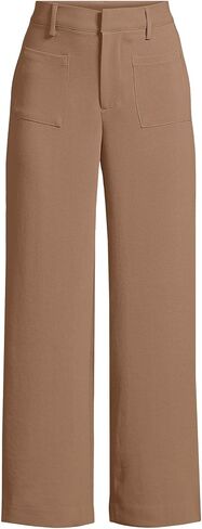 LANDS 'END CREPE CREPE High RISE PATCH PACK WIDE BRANTS in Saudi Arabia