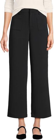 LANDS 'END CREPE CREPE High RISE PATCH PACK WIDE BRANTS in Kuwait