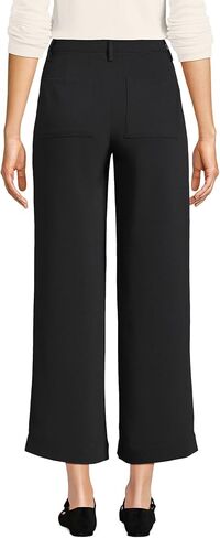 LANDS 'END CREPE CREPE High RISE PATCH PACK WIDE BRANTS in Kuwait