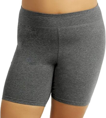 I & S Mid'st Cotton Cotton Activewear Exercy Pikout Riker Yoga Shorts Leggings بالإضافة إلى الحجم in Saudi Arabia