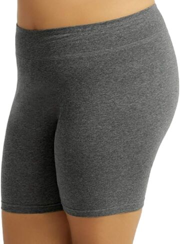 I & S Mid'st Cotton Cotton Activewear Exercy Pikout Riker Yoga Shorts Leggings بالإضافة إلى الحجم in Saudi Arabia