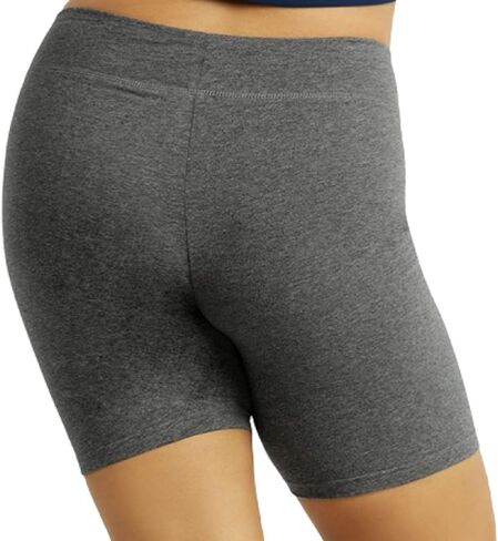 I & S Mid'st Cotton Cotton Activewear Exercy Pikout Riker Yoga Shorts Leggings بالإضافة إلى الحجم in Saudi Arabia