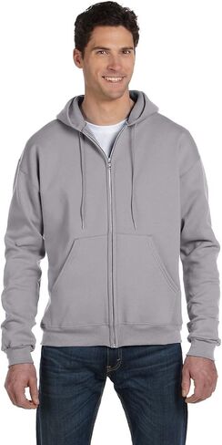 Champion Double Dry Action Fleece Full Zip Hood in Saudi Arabia