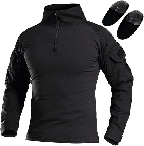 H World Shopping Hanstrong Gear Tactical Hounting Military Long Sleeve Shirt مع منصات الكوع in Kuwait