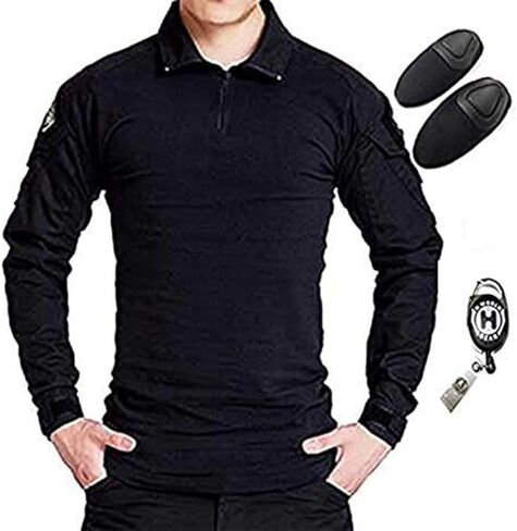 H World Shopping Hanstrong Gear Tactical Hounting Military Long Sleeve Shirt مع منصات الكوع in Kuwait