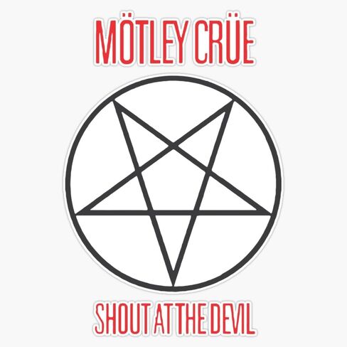 ملصق Motley Crue Sticker Sticker Vinyl Decal 5 " in Saudi Arabia