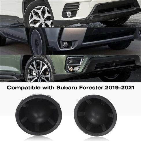 RH Side Front Fog Light Cover Bezel Trim Right, 2019-2021 Compatible with Subaru Forester, Front Bumper Fog Light Cover Cap Passenger Side 57731SJ030 in Saudi Arabia