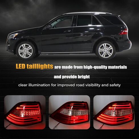 XQSMWF LED LED ملاءمة لمرسيدس Benz W166 ML350 ML550 ML63 AMG 2013 2013 2014 1669063501 MB2804107 LEFTER SIDED SIDER SAFTER LIPTER in Saudi Arabia