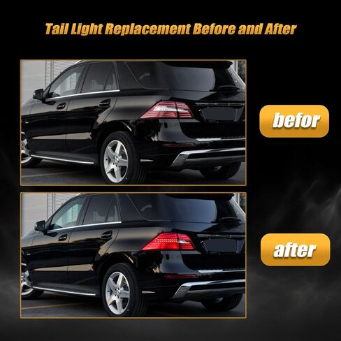 XQSMWF LED LED ملاءمة لمرسيدس Benz W166 ML350 ML550 ML63 AMG 2013 2013 2014 1669063501 MB2804107 LEFTER SIDED SIDER SAFTER LIPTER in Saudi Arabia