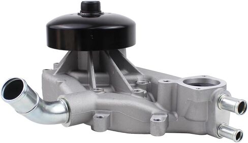 Engine Water Pump with Coolant Thermostat Housing and Drive Belt Tensioner Kit for Cadillac Escalade Chevrolet Silverado Suburban Express 1500 2500 3500 Tahoe Trailblazer GMC Envoy Yukon in Saudi Arabia