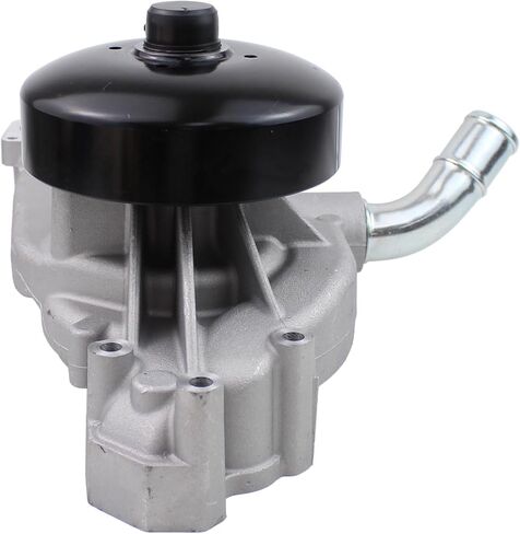Engine Water Pump with Coolant Thermostat Housing and Drive Belt Tensioner Kit for Cadillac Escalade Chevrolet Silverado Suburban Express 1500 2500 3500 Tahoe Trailblazer GMC Envoy Yukon in Saudi Arabia