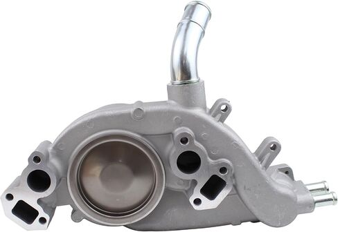 Engine Water Pump with Coolant Thermostat Housing and Drive Belt Tensioner Kit for Cadillac Escalade Chevrolet Silverado Suburban Express 1500 2500 3500 Tahoe Trailblazer GMC Envoy Yukon in Saudi Arabia