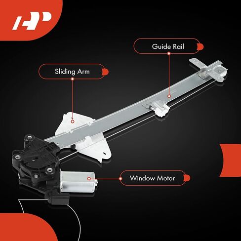 A-Premium Electric Power Window Regulator with Motor Compatible with Acura MDX 2014-2020, Rear Left Driver Side in Saudi Arabia