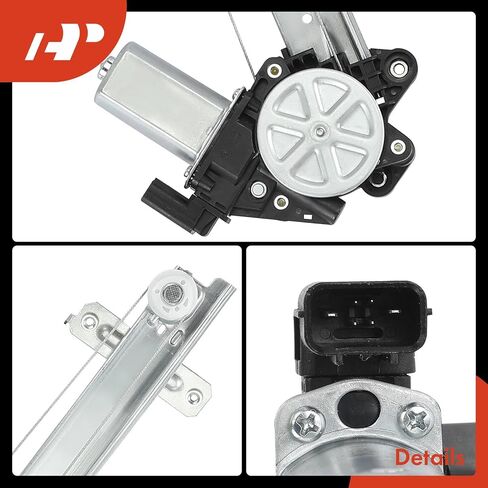 A-Premium Electric Power Window Regulator with Motor Compatible with Acura MDX 2014-2020, Rear Left Driver Side in Saudi Arabia