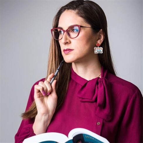 Funny Teacher Earrings for Women Unique Wooden Earrings Cute Animal Caterpillar Elephant Cat Fish Mouse Graduation Earring Back to School Jewelry in Saudi Arabia