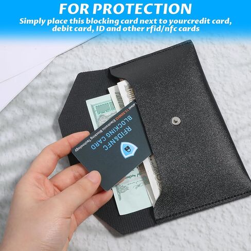 BEWUDY 4 Pack RFID CARTING CARDING ، مضاد للسرقة مانع بدون ملامسة. in Saudi Arabia