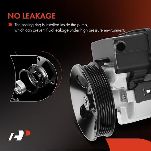 A-Premium Power Steering Pump, with 6-Groove Pulley & Reservoir, Compatible with Chevrolet Impala 2012-2013, Impala Limited 2014-2016 in Saudi Arabia