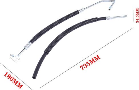 GELUOXI 2Pcs Power Steering Pressure & Return Hose Replacement for Chevy Avalanche Silverado Suburban 1500 Tahoe GMC Sierra Yukon/Yukon XL 1500 Cadillac Escalade 15812564 15812565 in Saudi Arabia