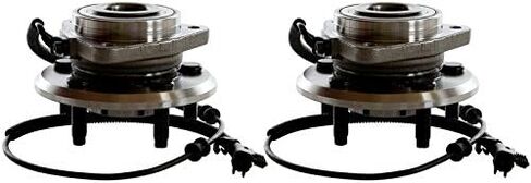 Autoshack Front Wheel Hub زوج من 2 بديل لبرنامج السائق والركاب لعام 2008-2012 Jeep Liberty 2007 2008 2008 2010 2011 Dodge Nitro 3.7L 4.0L V6 4WD RWD 5-LUG HB61327PR in Saudi Arabia