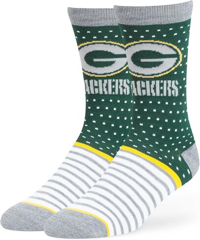 47 NFL Los Angeles Rams Men's Willard Flat Knit Crew Socks, Large, Navy Blue in Saudi Arabia