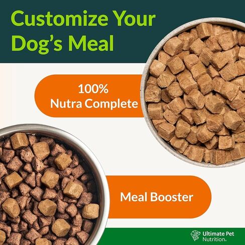 ULTIMATE PET NUTRITION Nutra Complete Raw Freeze Dried Premium Adult Dog Food Reduced Calorie (1 Pound, Turkey) in Saudi Arabia