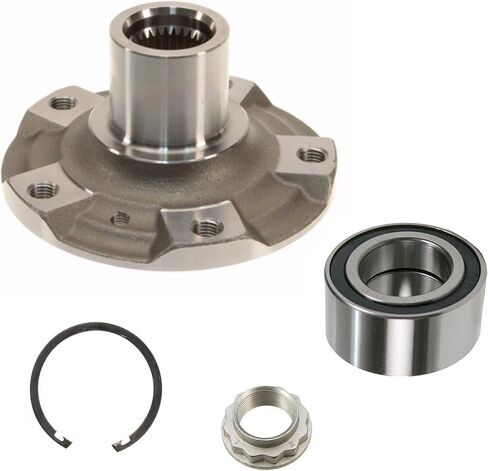 DTA DWHB510081XI Front Wheel Hub Wheel Bearing Kit Left or Right Compatible with BMW 2006 325Xi, 330Xi; 2007 2008 328Xi, 335Xi; 2009-2013 328i Xdrive; 335i Xdrive, with Retaining Ring and Nut in Saudi Arabia