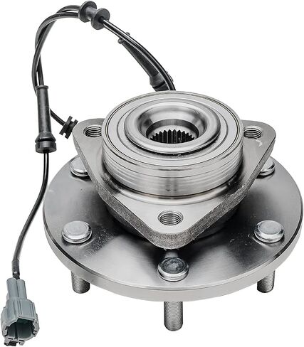 Detroit Axle - Front Wheel Bearing Hub for 2004-2007 Nissan Armada Pathfinder Titan Infiniti QX56, 2005 2006 Wheel Bearing Hub Assembly Replacement in Saudi Arabia