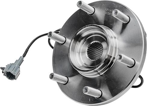 Detroit Axle - Front Wheel Bearing Hub for 2004-2007 Nissan Armada Pathfinder Titan Infiniti QX56, 2005 2006 Wheel Bearing Hub Assembly Replacement in Saudi Arabia