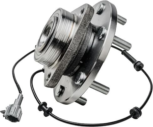 Detroit Axle - Front Wheel Bearing Hub for 2004-2007 Nissan Armada Pathfinder Titan Infiniti QX56, 2005 2006 Wheel Bearing Hub Assembly Replacement in Saudi Arabia