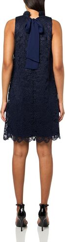 Anne Klein Women's Sleeveless Halter, with Ruffle Neckline, Shift Dress in Saudi Arabia