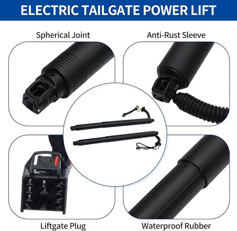 الخلفية اليسرى اليسار الدعم لرفع الطاقة لفولفو XC90 2016-2022 LIFTGATE POWER SHACK STRUT NO.31457610/615074/31663099 LIFTGATE الكهربائية الجذع 1 زوج in Kuwait