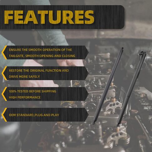 Dasbecan One Pair Electric Rear Tailgate Power Lift Support Shock Strut Compatible with 2013-2019 Ford Escape Replace CJ54S402A55AD CJ5Z78406A10B in Saudi Arabia