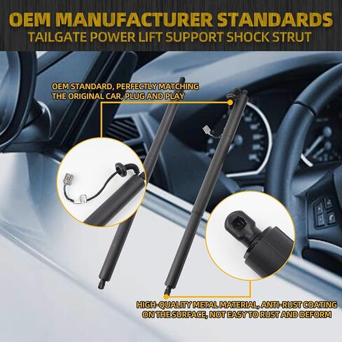 Dasbecan One Pair Electric Rear Tailgate Power Lift Support Shock Strut Compatible with 2013-2019 Ford Escape Replace CJ54S402A55AD CJ5Z78406A10B in Saudi Arabia