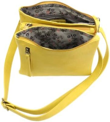 Joy Susan Womens Fashion Presh Dawn Multipocket Compact Crossbody Bag in Saudi Arabia