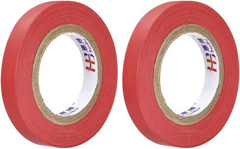 uxcell Insulating Tape 10mm/0.39inch Width 14.5M/47.5ft Long 0.15mm Thick PVC Electrical Tape Rated for Max. 400V 80C Use Green 2pcs in Saudi Arabia