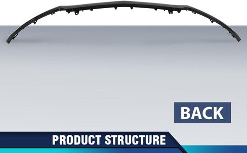 PIT66 الوفير الأمامي أسفل الشفاه صب الصبغ الكروم متوافق مع Benz W205 C-Class 2016-2018 Pre-facelift W/AMG-Line Package 2058851574 in Saudi Arabia