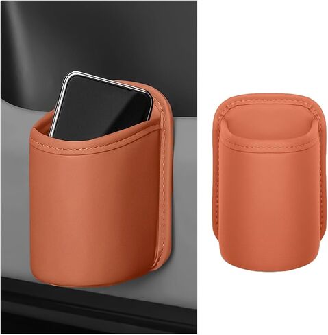 Large Car Door Cup Holder, Clip On Vehicle Seat Side Hanging Cup Drink Holder, Automotive Interior Water Bottle Organizer Mount Accessories, Universal for SUV Sedan Truck (Brown) in Kuwait