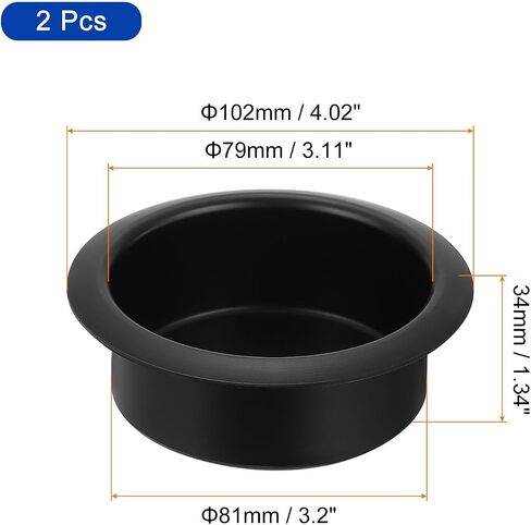UXCELL 2 PCS CUP CUP-IN CUP ، 1.34 "× 4.02" CAN CAN Holder Poker Cup Cup Asser in Saudi Arabia