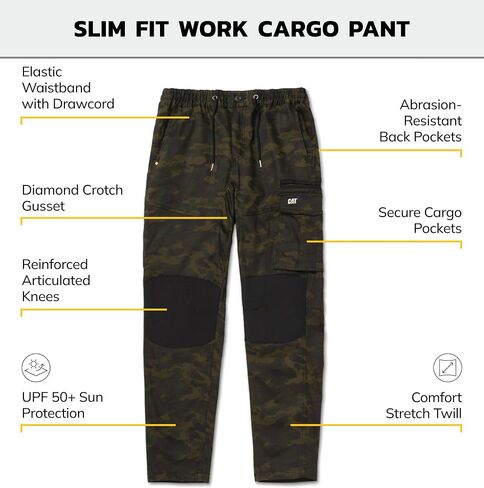 Caterpillar Men's Slim Fit Work Cargo Pant in Saudi Arabia