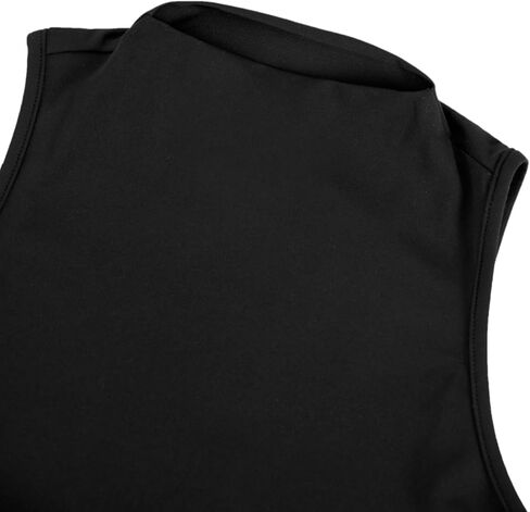 LovelyWholesale Womens Sexy محصول Tops Turtle Neck Summer Tank Top Summeress Shirt in Kuwait